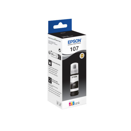 Epson EcoTank 107 - 70 ml - black - original - ink refill - for EcoTank ET-18100 - 2