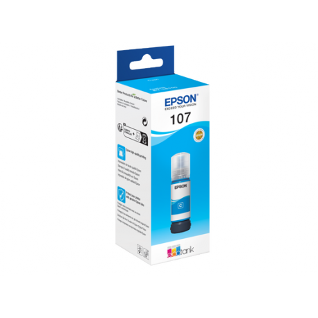 Epson EcoTank 107 - 70 ml - cyan - original - ink refill - for EcoTank ET-18100 - 2