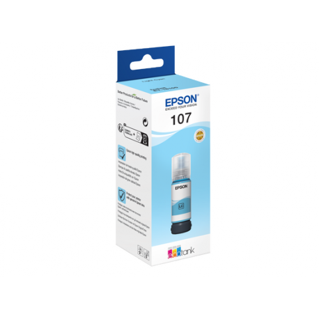 Epson EcoTank 107 - 70 ml - light cyan - original - ink refill - for EcoTank ET-18100 - 2