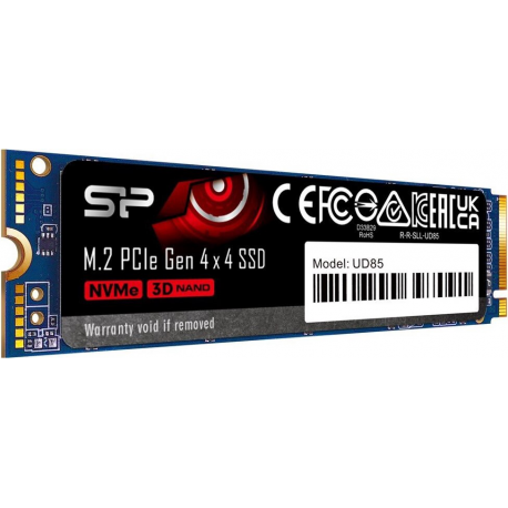 SILICON POWER UD85 - SSD - 250 GB - internal - M.2 2280 - PCIe 4.0 x4 (NVMe) - 1