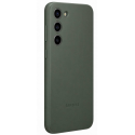 Samsung EF-VS916 - Back cover for mobile phone - genuine leather - green - for Galaxy S23+