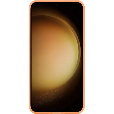 Samsung EF-PS916 - Back cover for mobile phone - silicone - orange - for Galaxy S23+ - 5
