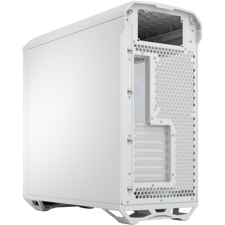 Fractal Design Torrent - Tower - extended ATX - windowed side panel (tempered glass) - no power supply (ATX) - white - USB/Audio - 8