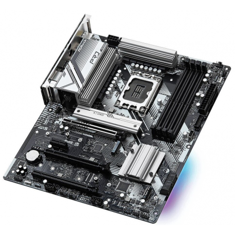 ASRock B760 PRO RS - Motherboard - ATX - LGA1700 Socket - B760 Chipset - USB-C 3.2 Gen2, USB 3.2 Gen 2, USB 3.2 Gen 1 - 2.5 Gigabit LAN - onboard graphics (CPU required) - HD Audio (8-channel) - 4