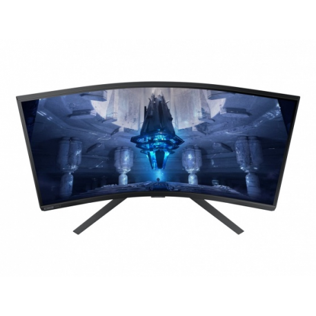Samsung Odyssey Neo G7 S32BG750NP - G75NB Series - QLED monitor - gaming - curved - 32" - 3840 x 2160 4K @ 165 Hz - VA - 350 cd / m² - 1000000:1 - HDR2000 - 1 ms - 2xHDMI, DisplayPort - black - 1