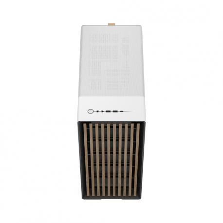 Fractal Design North - Mid tower - ATX - no power supply (ATX) - chalk white - USB/Audio - 13