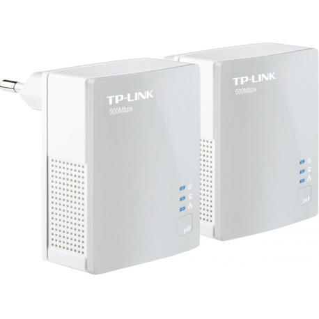 TP-Link TL-PA4010 KIT - Powerline adapter kit - HomePlug AV (HPAV) - wall-pluggable (pack of 2) - 2