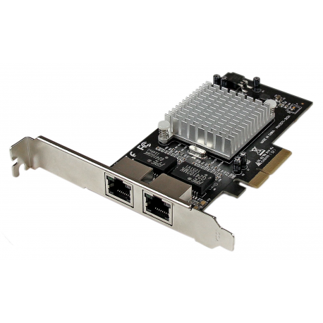 StarTech.com Dual Port PCI Express (PCIe x4) Gigabit Ethernet Server Adapter - 2 Port Network Card - Intel i350 NIC - GbE Network Card (ST2000SPEXI) - Network adapter - PCIe 2.1 x4 - Gigabit Ethernet x 2 - 0