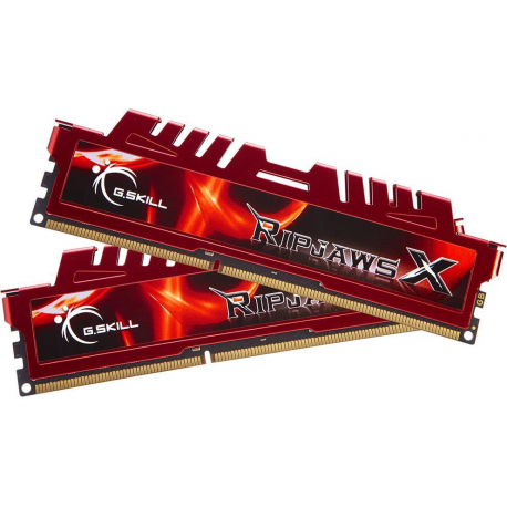 G.Skill Ripjaws-X - DDR3 - kit - 16 GB: 2 x 8 GB - DIMM 240-pin - 1600 MHz / PC3-12800 - CL10 - 1.5 V - unbuffered - non-ECC - 3