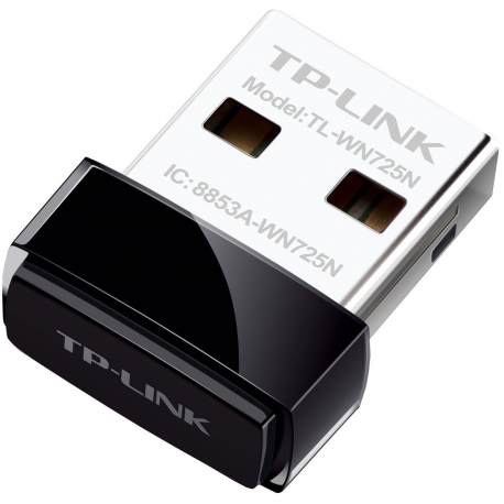 TP-Link TL-WN725N - Network adapter - USB 2.0 - 802.11b/g/n - 0