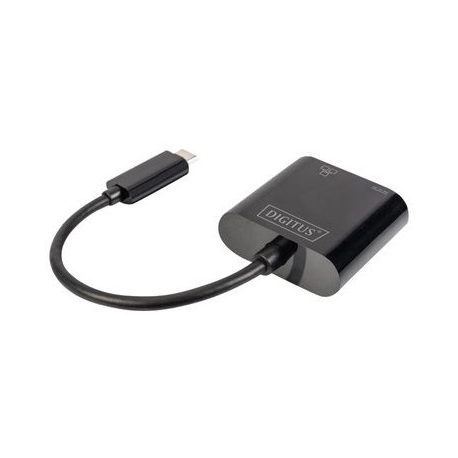 DIGITUS DN-3027 - Network adapter - USB-C - Gigabit Ethernet + USB-C - 2
