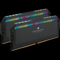 CORSAIR Dominator Platinum RGB - DDR5 - kit - 32 GB: 2 x 16 GB - DIMM 288-pin - 2400 MHz / PC5-38400 - CL32 - 1.1 V - black
