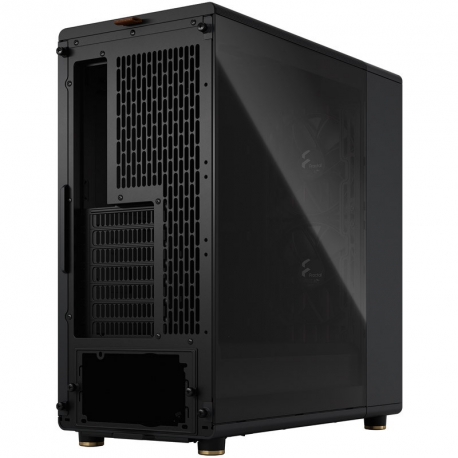 Fractal Design North - Mid tower - ATX - windowed side panel (tinted glass) - no power supply (ATX) - charcoal black - USB / Audio - 4