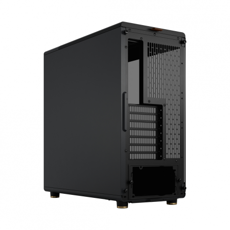 Fractal Design North - Mid tower - ATX - windowed side panel (tinted glass) - no power supply (ATX) - charcoal black - USB / Audio - 24