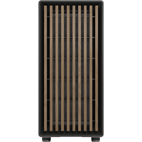 Fractal Design North - Mid tower - ATX - windowed side panel (tempered glass) - no power supply (ATX) - chalk white - USB / Audio - 2