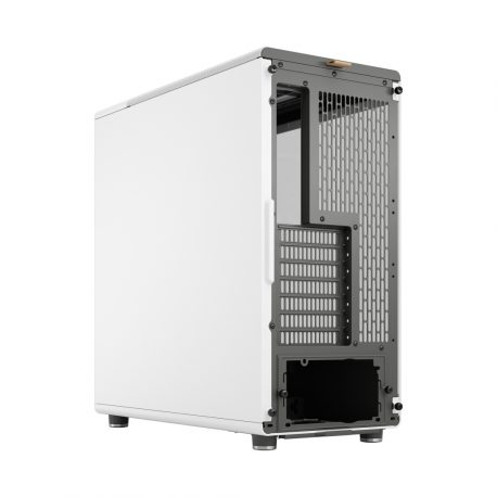 Fractal Design North - Mid tower - ATX - windowed side panel (tempered glass) - no power supply (ATX) - chalk white - USB / Audio - 25