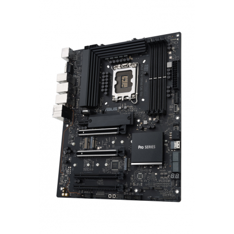 ASUS Pro WS W680-ACE - Motherboard - ATX - LGA1700 Socket - W680 Chipset - USB 3.2 Gen 1, USB 3.2 Gen 2, USB-C 3.2 Gen2, USB-C 3.2 Gen 2x2 - 2 x 2.5 Gigabit LAN - onboard graphics (CPU required) - HD Audio (8-channel) - 9