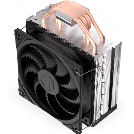 Endorfy Fera 5 - Processor cooler - (for: LGA775, LGA1156, AM2+, LGA1366, LGA1155, AM3+, FM1, LGA1150, FM2+, LGA2011-3, LGA1151, LGA2011-3 (Square ILM), AM4, LGA2066, LGA1200, LGA1700, AM5) - 120 mm - black - 9