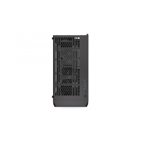 Endorfy Regnum 400 ARGB - PC case - ATX - windowed side panel (tempered glass) - no power supply (ATX) - black - USB / Audio - 34