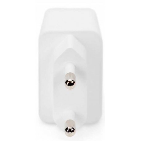 Digitus - Power adapter - 15.5 Watt - 3.1 A - PD 3.0 (2 x USB) - white - 2