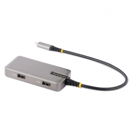 StarTech.com USB-C Multiport Adapter, 4K 60Hz HDMI w/HDR, 2-Port 5Gbps USB 3.0 Hub, 100W Power Delivery Pass-Through, GbE, USB Type C Mini Docking Station, Works with Chromebook certified - Windows, macOS (103B-USBC-MULTIPORT) - Docking station - USB-C / USB4 / Thunderbolt 3 / Thunderbolt 4 - HDMI - GigE - 1