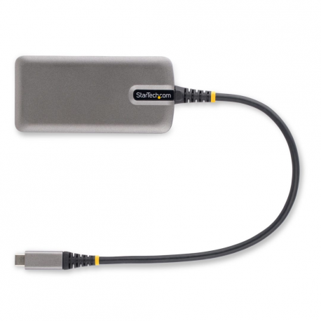 StarTech.com USB-C Multiport Adapter, 4K 60Hz HDMI w/HDR, 2-Port 5Gbps USB 3.0 Hub, 100W Power Delivery Pass-Through, GbE, USB Type C Mini Docking Station, Works with Chromebook certified - Windows, macOS (103B-USBC-MULTIPORT) - Docking station - USB-C / USB4 / Thunderbolt 3 / Thunderbolt 4 - HDMI - GigE - 5