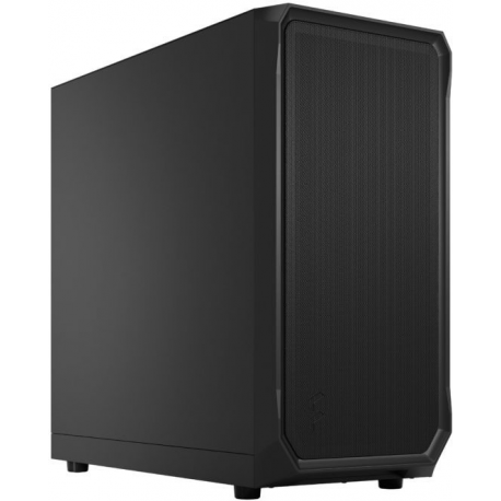 Fractal Design Focus 2 RGB - Tower - ATX - no power supply (ATX) - black solid - USB/Audio - 0