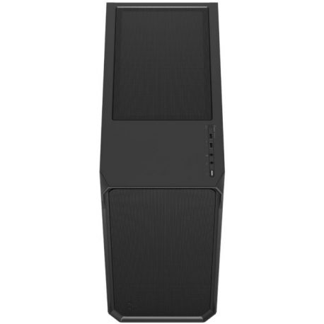Fractal Design Focus 2 RGB - Tower - ATX - no power supply (ATX) - black solid - USB/Audio - 5