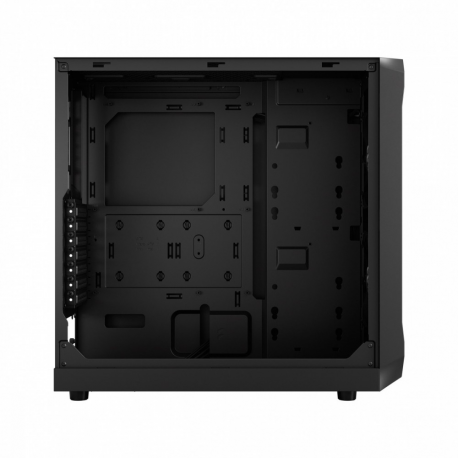Fractal Design Focus 2 RGB - Tower - ATX - no power supply (ATX) - black solid - USB/Audio - 7