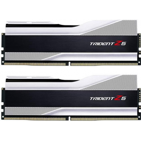 G.Skill Trident Z5 - DDR5 - kit - 32 GB: 2 x 16 GB - DIMM 288-pin - 6400 MHz / PC5-51200 - CL32 - 1.4 V - unbuffered - non-ECC - metallic silver - 0