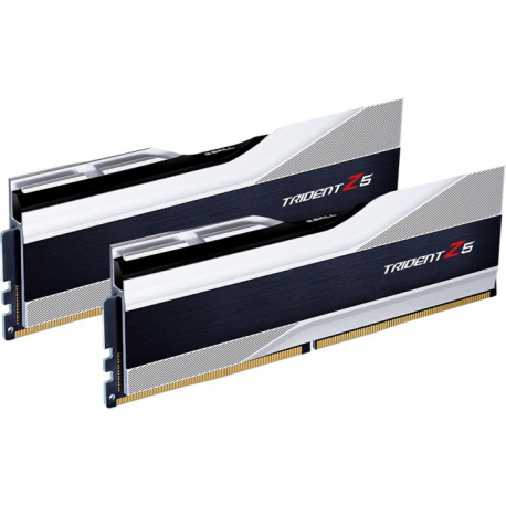 G.Skill Trident Z5 - DDR5 - kit - 32 GB: 2 x 16 GB - DIMM 288-pin - 6400 MHz / PC5-51200 - CL32 - 1.4 V - unbuffered - non-ECC - metallic silver - 3