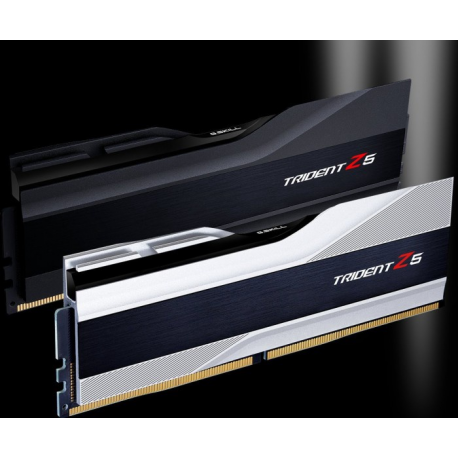 G.Skill Trident Z5 - DDR5 - kit - 32 GB: 2 x 16 GB - DIMM 288-pin - 6400 MHz / PC5-51200 - CL32 - 1.4 V - unbuffered - non-ECC - metallic silver - 7
