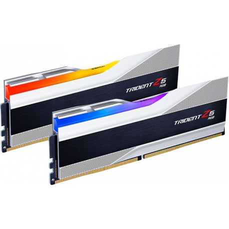 G.Skill Trident Z5 RGB - DDR5 - kit - 64 GB: 2 x 32 GB - DIMM 288-pin - 6000 MHz / PC5-48000 - CL30 - 1.4 V - unbuffered - non-ECC - metallic silver - 2
