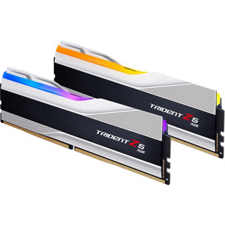 G.Skill Trident Z5 RGB - DDR5 - kit - 64 GB: 2 x 32 GB - DIMM 288-pin - 6000 MHz / PC5-48000 - CL30 - 1.4 V - unbuffered - non-ECC - metallic silver - 4