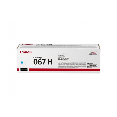 Canon 067 H - High capacity - cyan - original - toner cartridge - 0