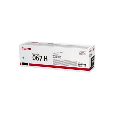 Canon 067 H - High capacity - cyan - original - toner cartridge - 2
