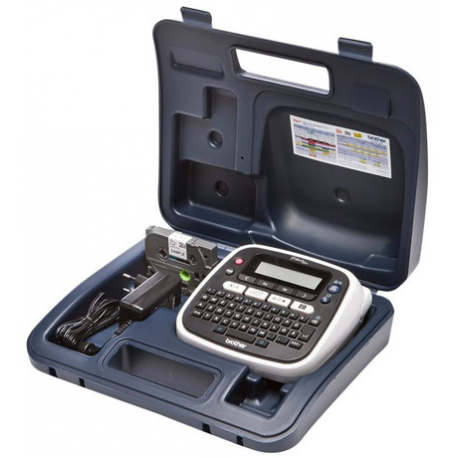 Brother P-Touch PT-D200BWVP - Labelmaker - B/W - thermal transfer - Roll (1.2 cm) - 180 dpi - up to 20 mm/sec - 2 line printing - 1