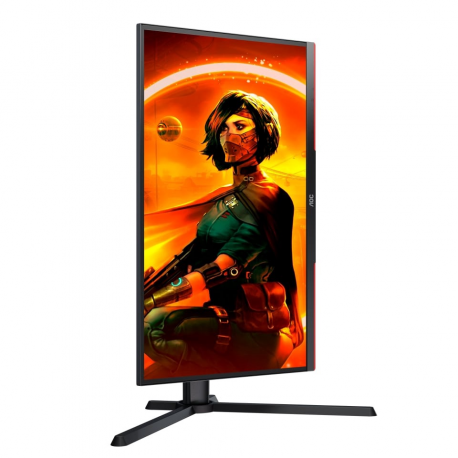 AOC Gaming 25G3ZM / BK - G3 Series - LED monitor - gaming - 25" (24.5" viewable) - 1920 x 1080 Full HD (1080p) @ 240 Hz - VA - 300 cd / m² - 3000:1 - 0.5 ms - 2xHDMI, DisplayPort - black, red - 4