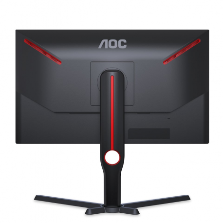 AOC Gaming 25G3ZM / BK - G3 Series - LED monitor - gaming - 25" (24.5" viewable) - 1920 x 1080 Full HD (1080p) @ 240 Hz - VA - 300 cd / m² - 3000:1 - 0.5 ms - 2xHDMI, DisplayPort - black, red - 10