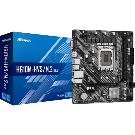 MB H610 S1700 MATX/H610M-HVS/M.2 R2.0 ASROCK - 5