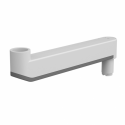 Ergotron CareFit Combo Extender - Mounting component (cable cover, extender arm, end caps) - plastic, aluminium - white - arm mountable - for P / N: 45-618-251, 45-619-251, 45-621-251, 45-622-251