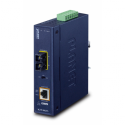 PLANET IGTP-802TS - Fibre media converter - GigE - 10Base-T, 1000Base-LX, 100Base-TX, 1000Base-T - SC single-mode / RJ-45 - up to 20 km - 1310 nm - TAA Compliant
