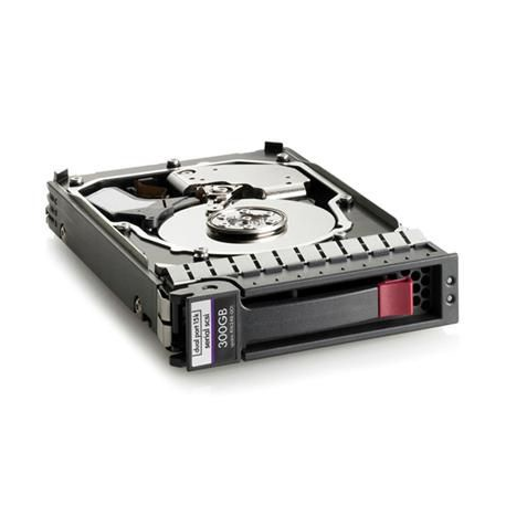 HPE Dual Port Enterprise - Hard drive - 300 GB - hot-swap - 3.5" LFF - SAS 6Gb / s - 15000 rpm - 0
