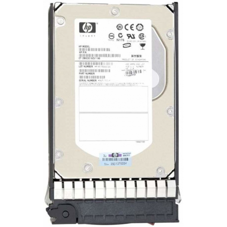 HPE Dual Port Enterprise - Hard drive - 300 GB - internal - 2.5" SFF - SAS - 10000 rpm - 1