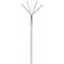MicroConnect - Bulk cable - 305 m - 5.7 mm - foiled unshielded twisted pair (F / UTP) - CAT 5e - solid - grey