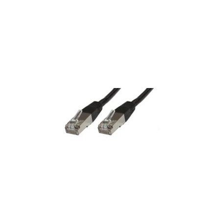 MicroConnect - Network cable - RJ-45 (M) to RJ-45 (M) - 5 m - FTP - CAT 5e - black - 0