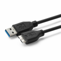 MicroConnect - USB cable - Micro-USB Type B (M) to USB Type A (M) - USB 3.0 - 50 cm - black
