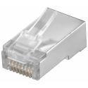 MicroConnect Modular Plug - Network connector - RJ-45 (M) - shielded (pack of 10)