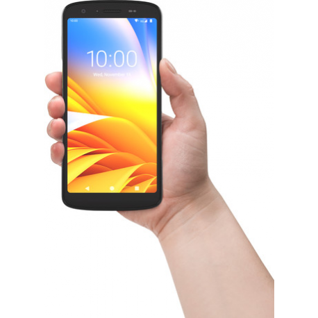 Zebra TC27 - Data collection terminal - rugged - Android - 64 GB - 6" colour (1080 x 2160) - rear camera + front camera - barcode reader - (2D imager) - USB host - microSD slot - NFC, Bluetooth, Wi-Fi 6 - 5G - TAA Compliant - 6