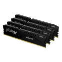 Kingston FURY Beast - DDR5 - kit - 128 GB: 4 x 32 GB - DIMM 288-pin - 5600 MHz / PC5-44800 - CL40 - 1.25 V - unbuffered - on-die ECC - black